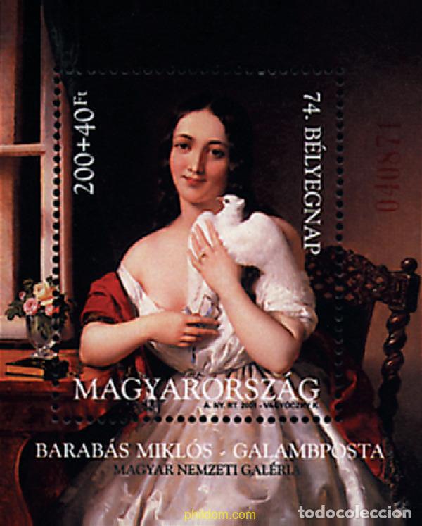 Sellos: 99745 MNH HUNGRIA 2001 DIA DEL SELLO