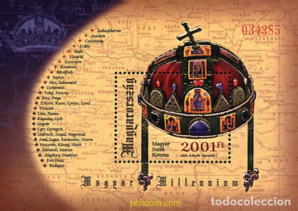 Sellos: 80392 MNH HUNGRIA 2001 MILENIO