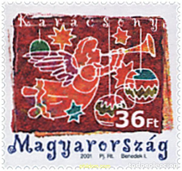 Sellos: 99098 MNH HUNGRIA 2001 NAVIDAD