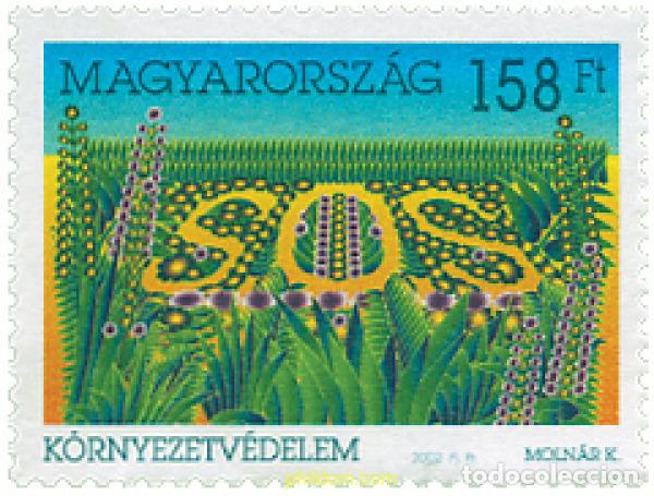 Sellos: 98624 MNH HUNGRIA 2002 PROTECCION DEL MEDIO AMBIENTE