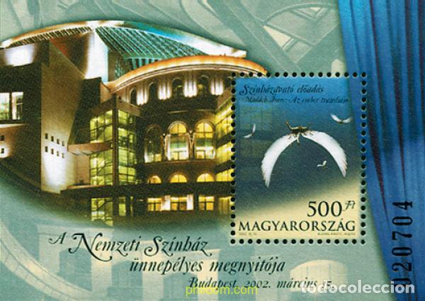 Sellos: 98622 MNH HUNGRIA 2002 NUEVO TEATRO NACIONAL