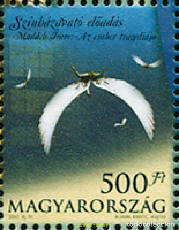 Sellos: 325777 MNH HUNGRIA 2002 NUEVO TEATRO NACIONAL