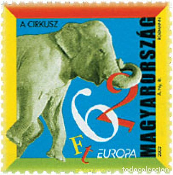 Sellos: 99102 MNH HUNGRIA 2002 EUROPA CEPT 2002 - EL CIRCO