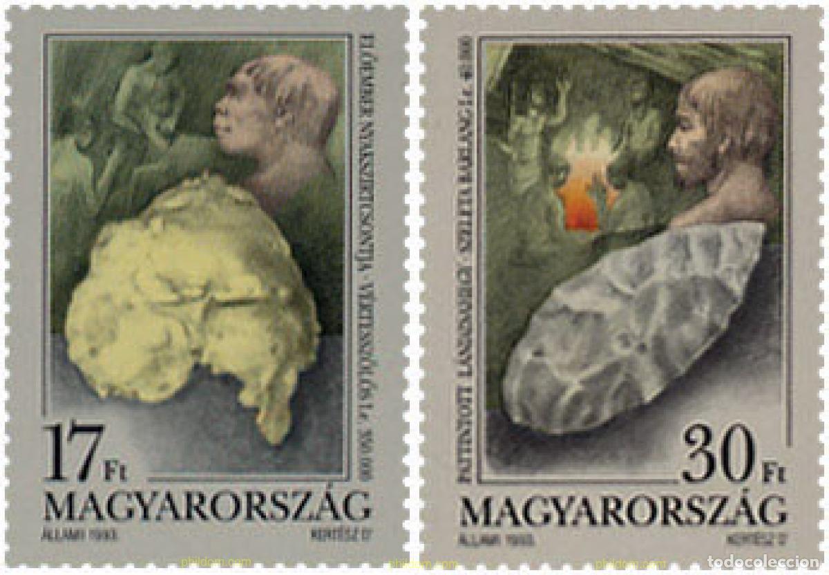 Sellos: 104196 MNH HUNGRIA 1993 VESTIGIOS PREHISTORICOS