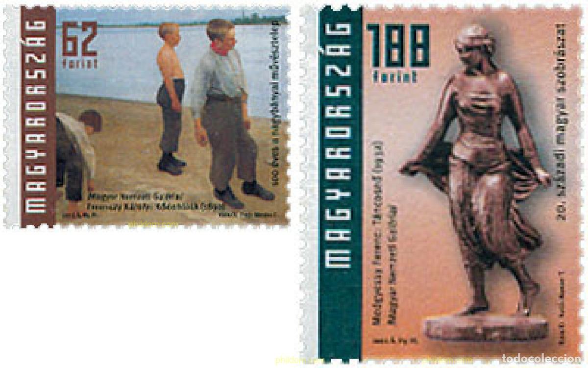 Sellos: 106676 MNH HUNGRIA 2002 ARTE
