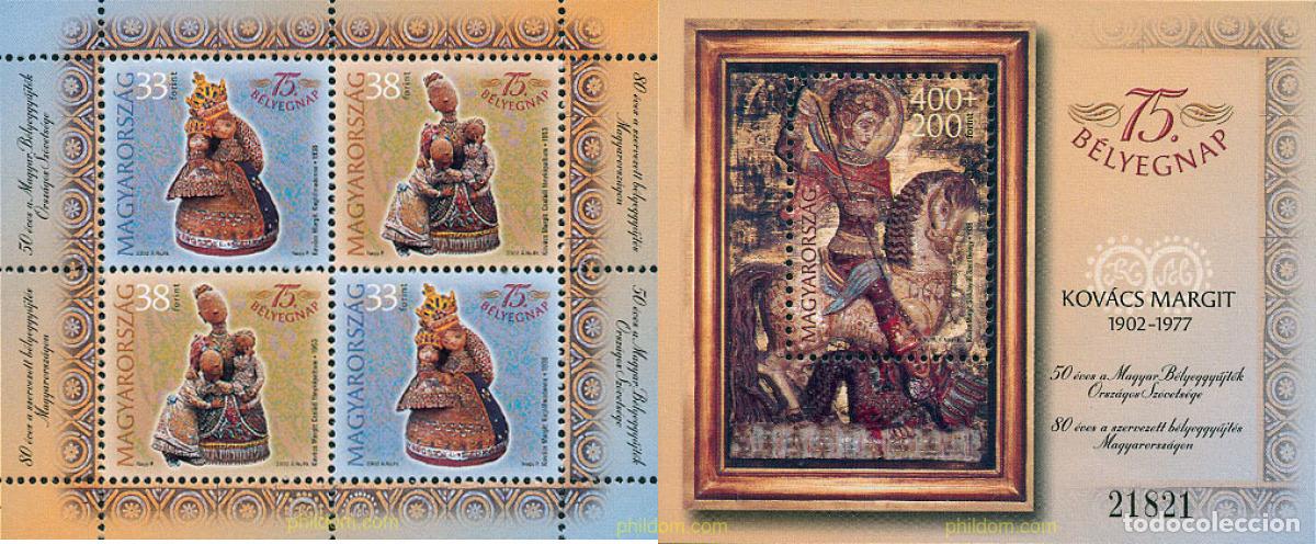 Sellos: 106678 MNH HUNGRIA 2002 75 DIA DEL SELLO