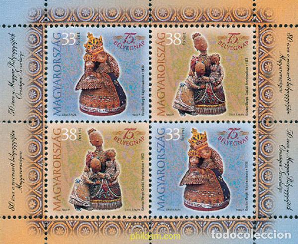 Sellos: 300247 MNH HUNGRIA 2002 75 DIA DEL SELLO