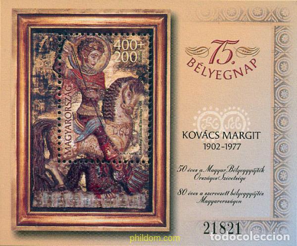 Sellos: 634289 MNH HUNGRIA 2002 75 DIA DEL SELLO
