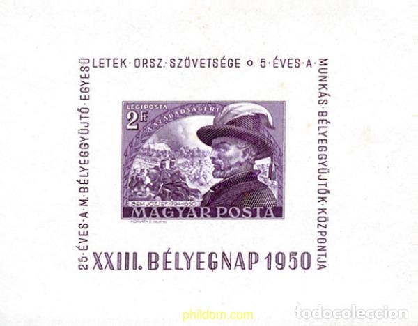 Sellos: 109565 MNH HUNGRIA 1950 DIA DEL SELLO