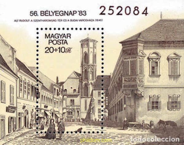 Sellos: 116460 MNH HUNGRIA 1983 DIA DEL SELLO