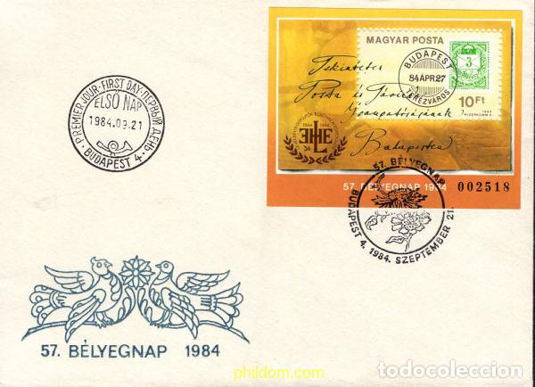 Sellos: 437322 MNH HUNGRIA 1984 DIA DEL SELLO