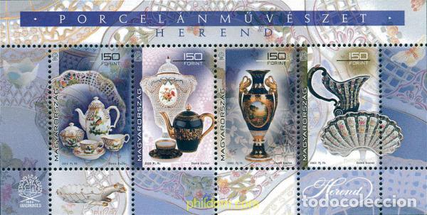 Sellos: 124930 MNH HUNGRIA 2003 PORCELANA