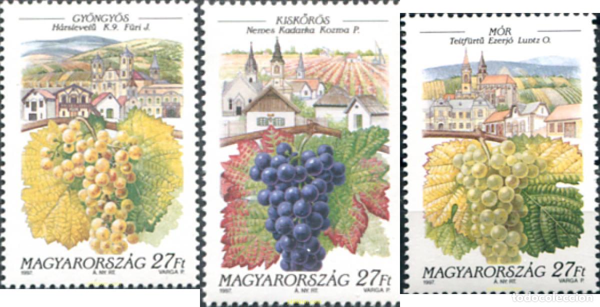 Sellos: 325546 MNH HUNGRIA 1997 VINOCULTURA