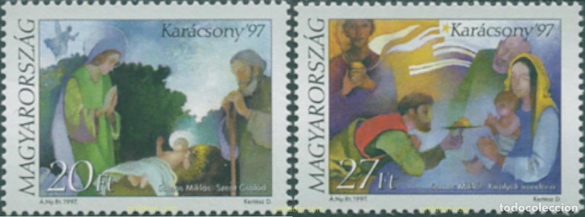 Sellos: 305266 MNH HUNGRIA 1997 NAVIDAD