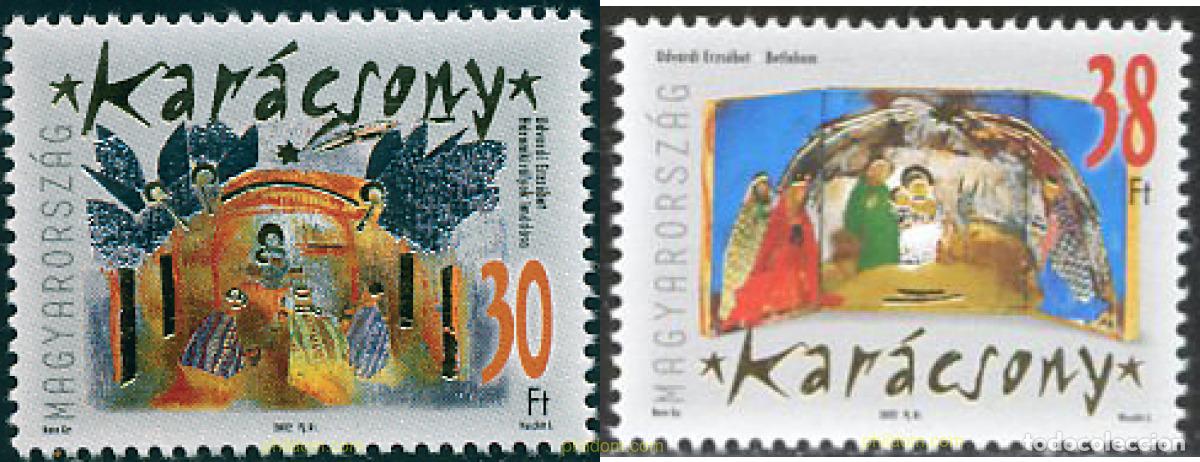 Sellos: 127636 MNH HUNGRIA 2002 NAVIDAD