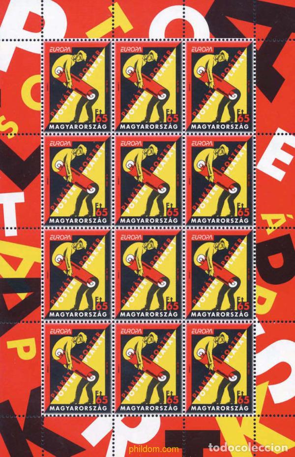 Sellos: 139052 MNH HUNGRIA 2003 EUROPA CEPT. ARTE DEL CARTEL