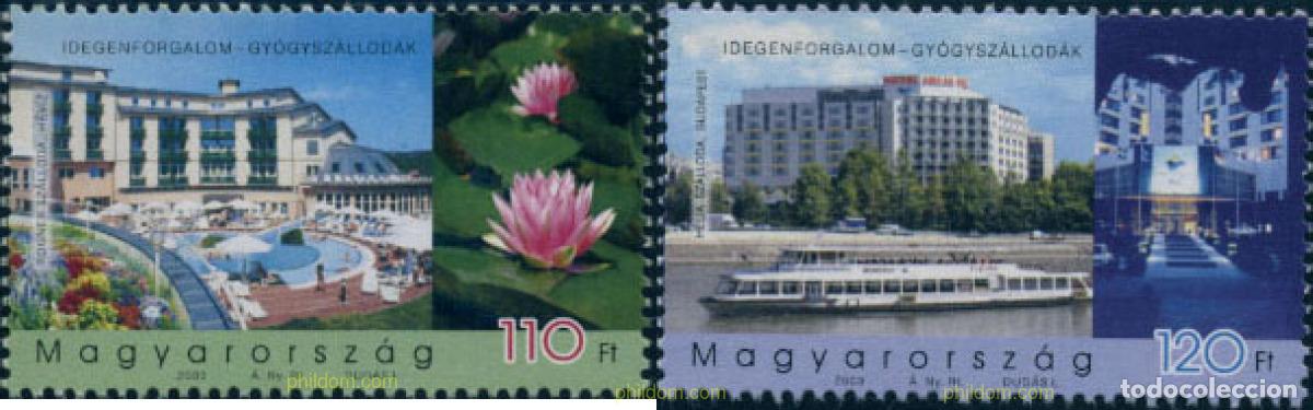 Sellos: 132119 MNH HUNGRIA 2003 HOTELES