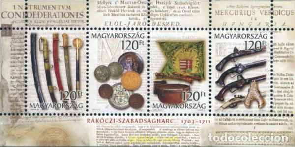 Sellos: 132121 MNH HUNGRIA 2003 300 ANIVERSARIO DE LA GUERRA DE LA INDEPENDENCIA