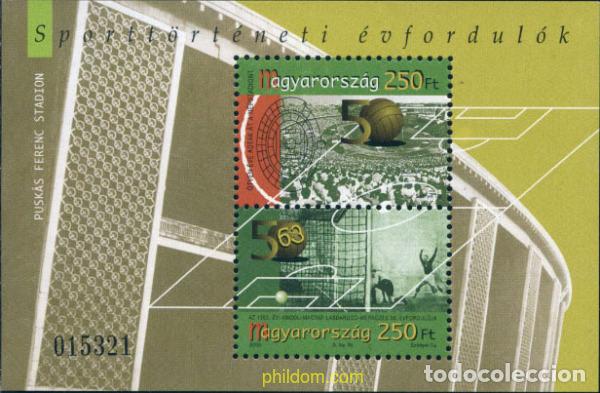 Sellos: 136307 MNH HUNGRIA 2003 ANIVERSARIOS DEPORTIVOS
