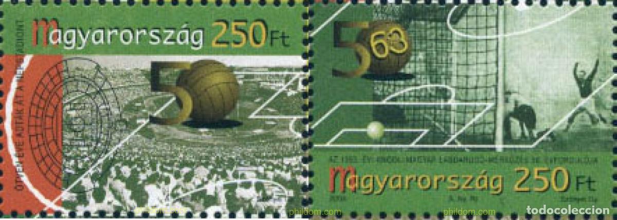 Sellos: 136308 MNH HUNGRIA 2003 ANIVERSARIOS DEPORTIVOS
