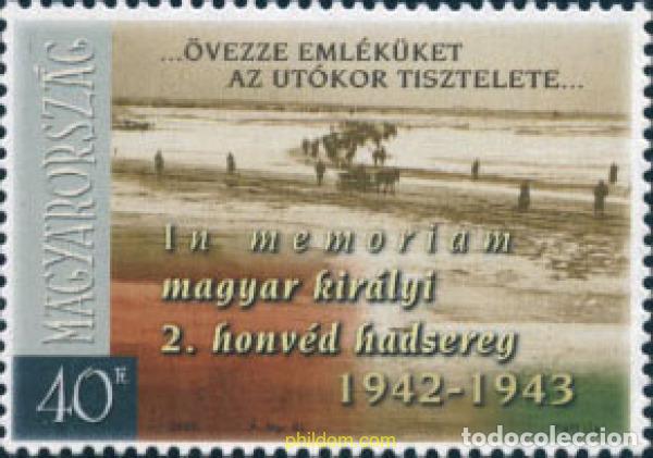 Sellos: 136814 MNH HUNGRIA 2003 EN MEMORIA DE LOS SOLDADOS HUNGAROS