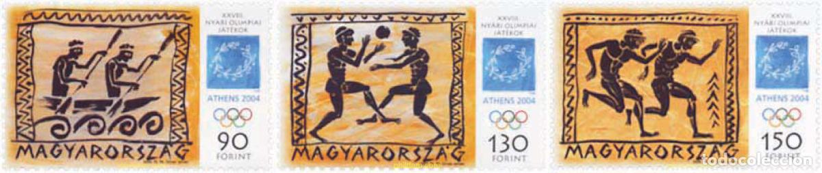Sellos: 140041 MNH HUNGRIA 2004 28 JUEGOS OLIMPICOS DE VERANO ATENAS 2004