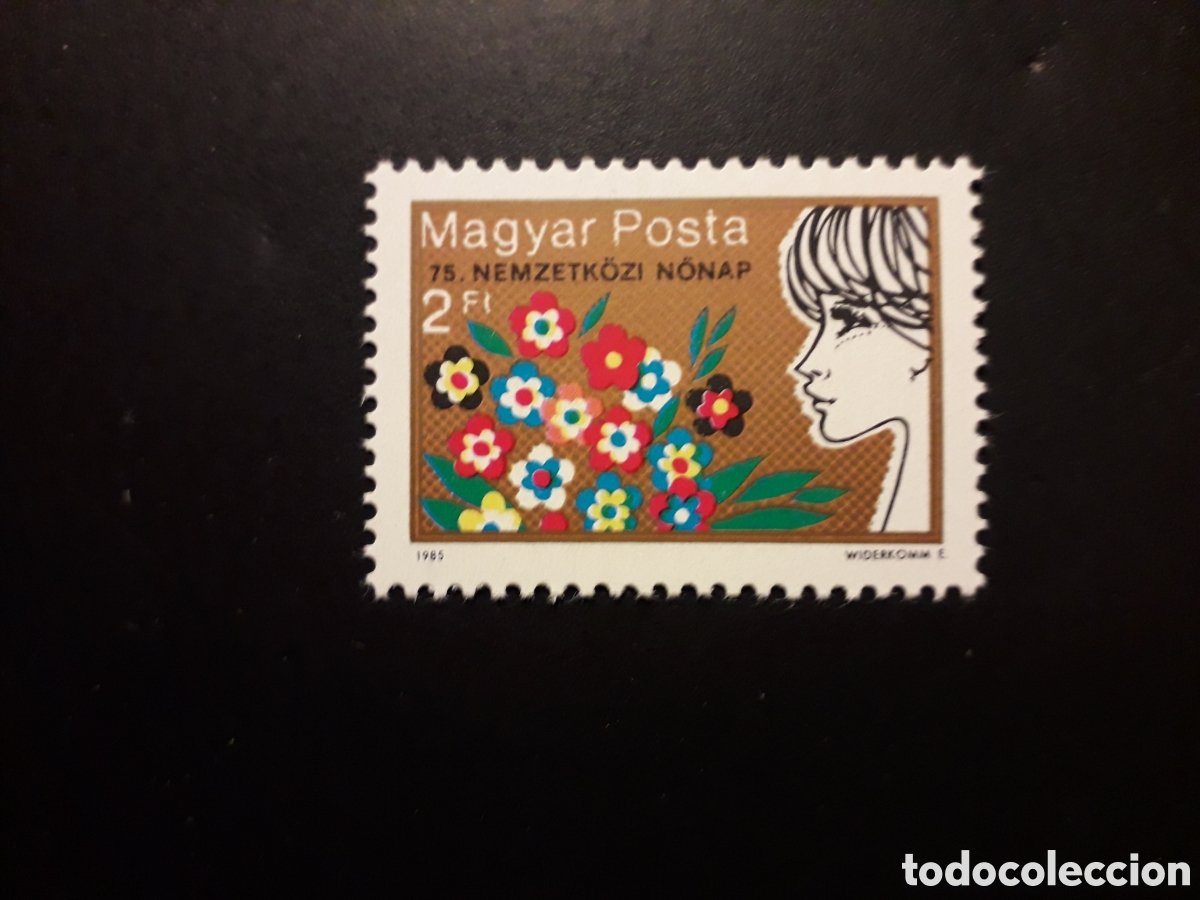 Sellos: HUNGR&Iacute;A YVERT 2967 SERIE COMPLETA NUEVA *** 1985 D&Iacute;A INTERNACIONAL DE LAS MUJERES PEDIDO M&Iacute;NIMO 3&euro;