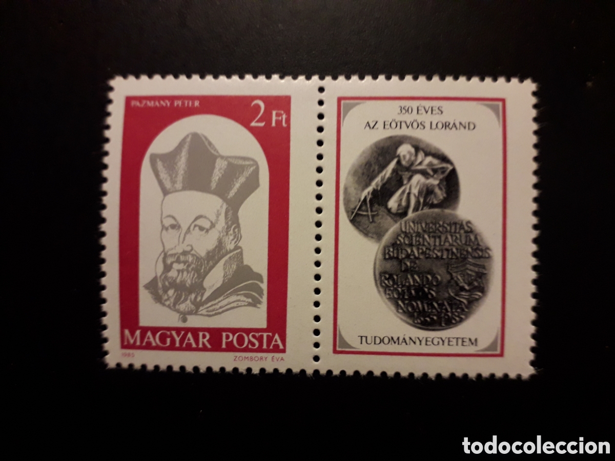 Sellos: HUNGR&Iacute;A YVERT 2973 SERIE COMPLETA NUEVA *** 1985 UNIVERSIDAD DE CIENCIAS PEDIDO M&Iacute;NIMO 3&euro;