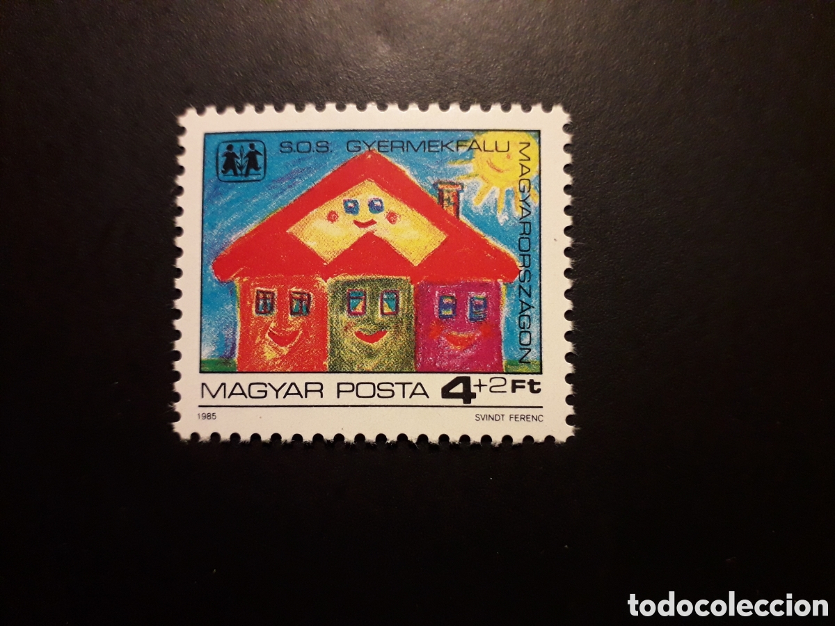 Sellos: HUNGR&Iacute;A YVERT 3015 SERIE COMPLETA NUEVA *** 1985 DIBUJO INFANTIL PRO CIUDAD NI&Ntilde;OS PEDIDO M&Iacute;NIMO 3&euro;