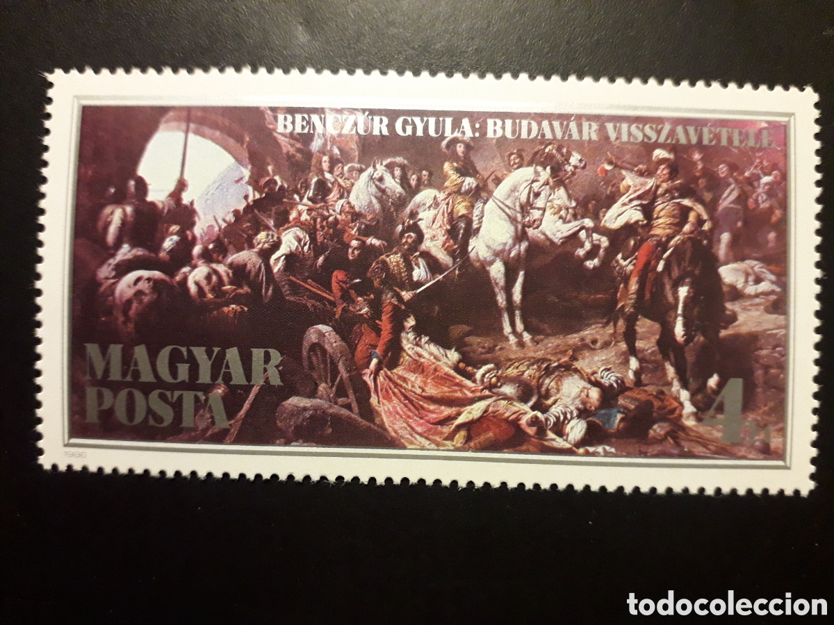 Sellos: HUNGR&Iacute;A YVERT 3049 SERIE COMPLETA NUEVA *** 1986 RECONQUISTA DE BUDA A LOS TURCOS PEDIDO M&Iacute;NIMO 3&euro;