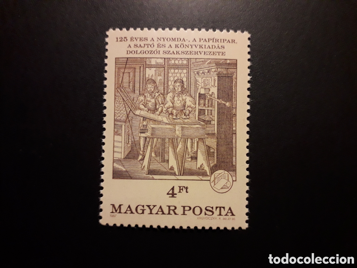 Sellos: HUNGR&Iacute;A YVERT 3115 SERIE COMPLETA NUEVA *** 1987 IMPRENTA PEDIDO M&Iacute;NIMO 3&euro;