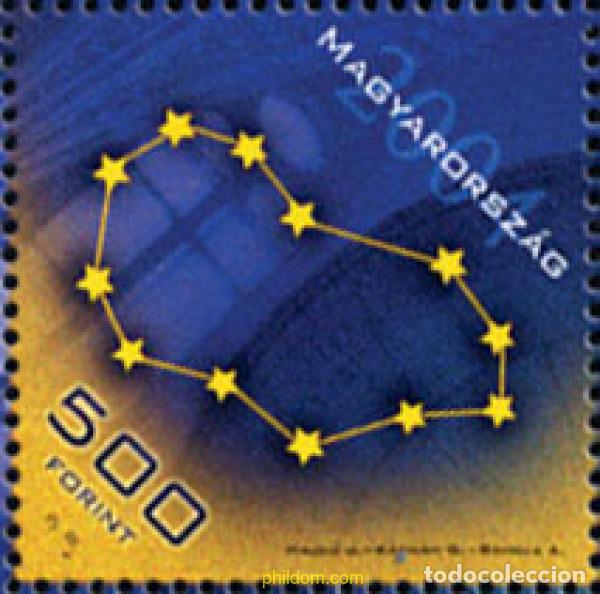 Sellos: 151899 MNH HUNGRIA 2004 ADMISION DE HUNGRIA EN LA COMUNIDAD EUROPEA
