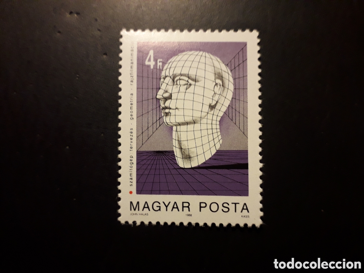 Sellos: HUNGR&Iacute;A YVERT 3164 SERIE COMPLETA NUEVA *** 1988 DISE&Ntilde;O GR&Aacute;FICO Y ORDENADOR PEDIDO M&Iacute;NIMO 3&euro;