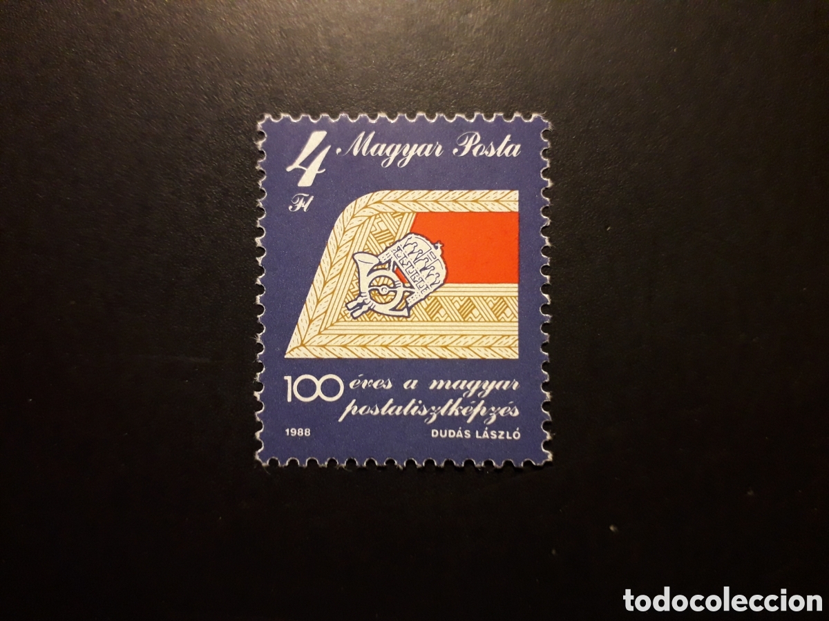 Sellos: HUNGR&Iacute;A YVERT 3183 SERIE COMPLETA NUEVA *** 1988 FORMACI&Oacute;N DE AGENTES DE CORREOS PEDIDO M&Iacute;NIMO 3&euro;