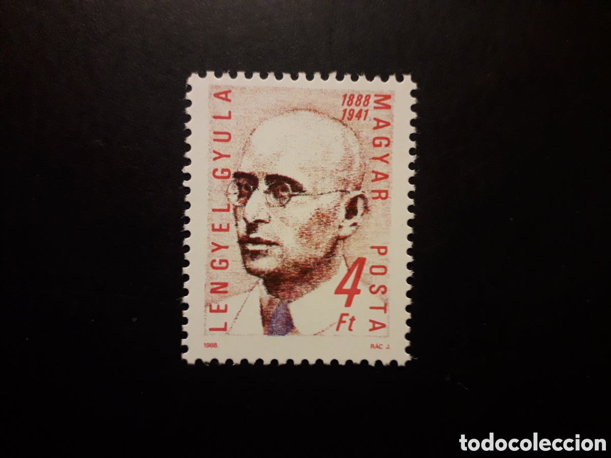 Briefmarken: HUNGR&Iacute;A YVERT 3186 SERIE COMPLETA NUEVA *** 1988 GYULA LENGYEL, MOVIMIENTO OBRERO PEDIDO M&Iacute;NIMO 3&euro;