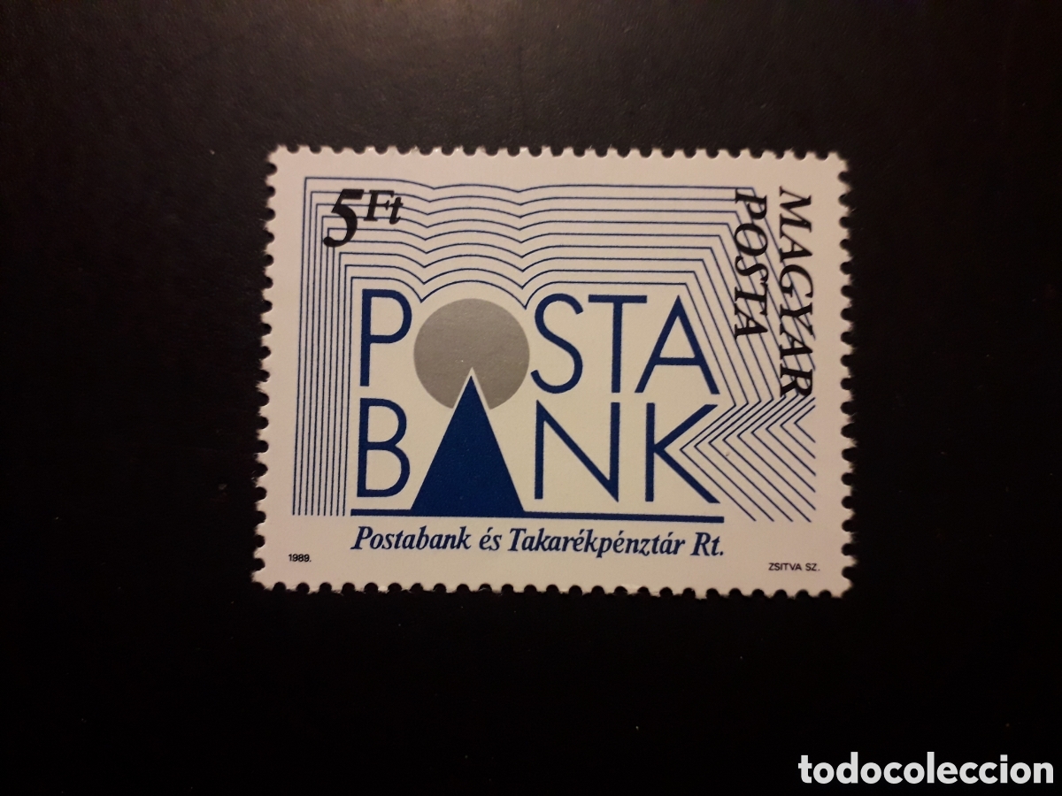 Sellos: HUNGR&Iacute;A YVERT 3199 SERIE COMPLETA NUEVA *** 1989 BANCA POSTAL PEDIDO M&Iacute;NIMO 3&euro;