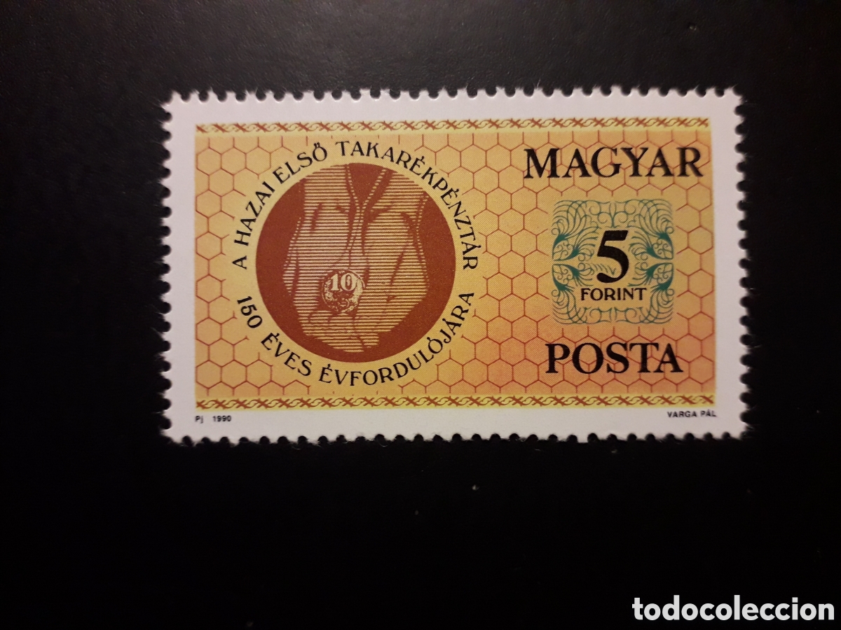 Sellos: HUNGR&Iacute;A YVERT 3252 SERIE COMPLETA NUEVA *** 1990 CAJA DE AHORROS, MANOS PEDIDO M&Iacute;NIMO 3&euro;