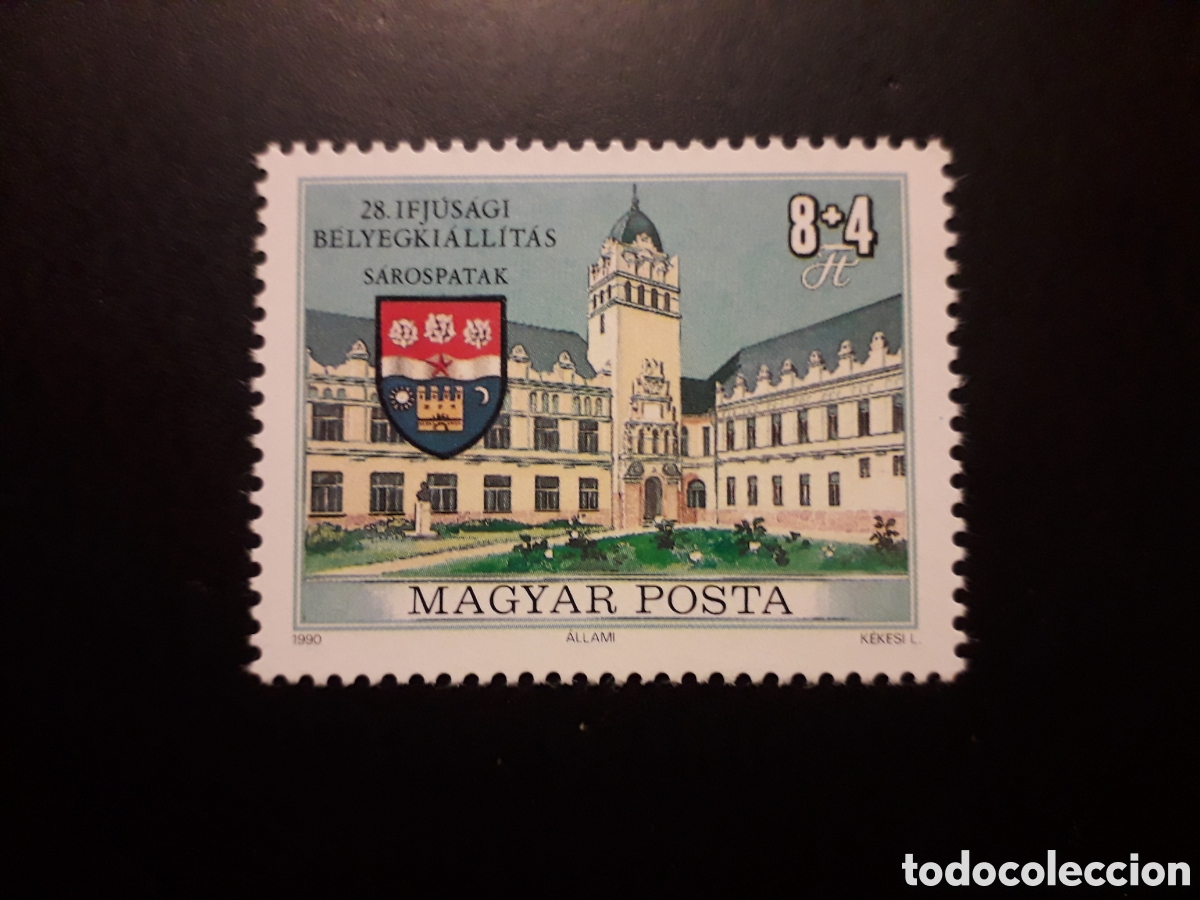 Sellos: HUNGR&Iacute;A YVERT 3269 SERIE COMPLETA NUEVA *** 1990 SOROSPATAK, ESCUDOS PEDIDO M&Iacute;NIMO 3&euro;