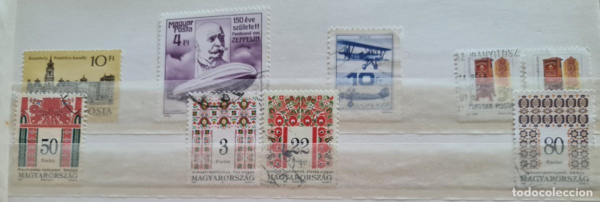 Briefmarken: Lote de 32 sellos usados de Hungr&iacute;a