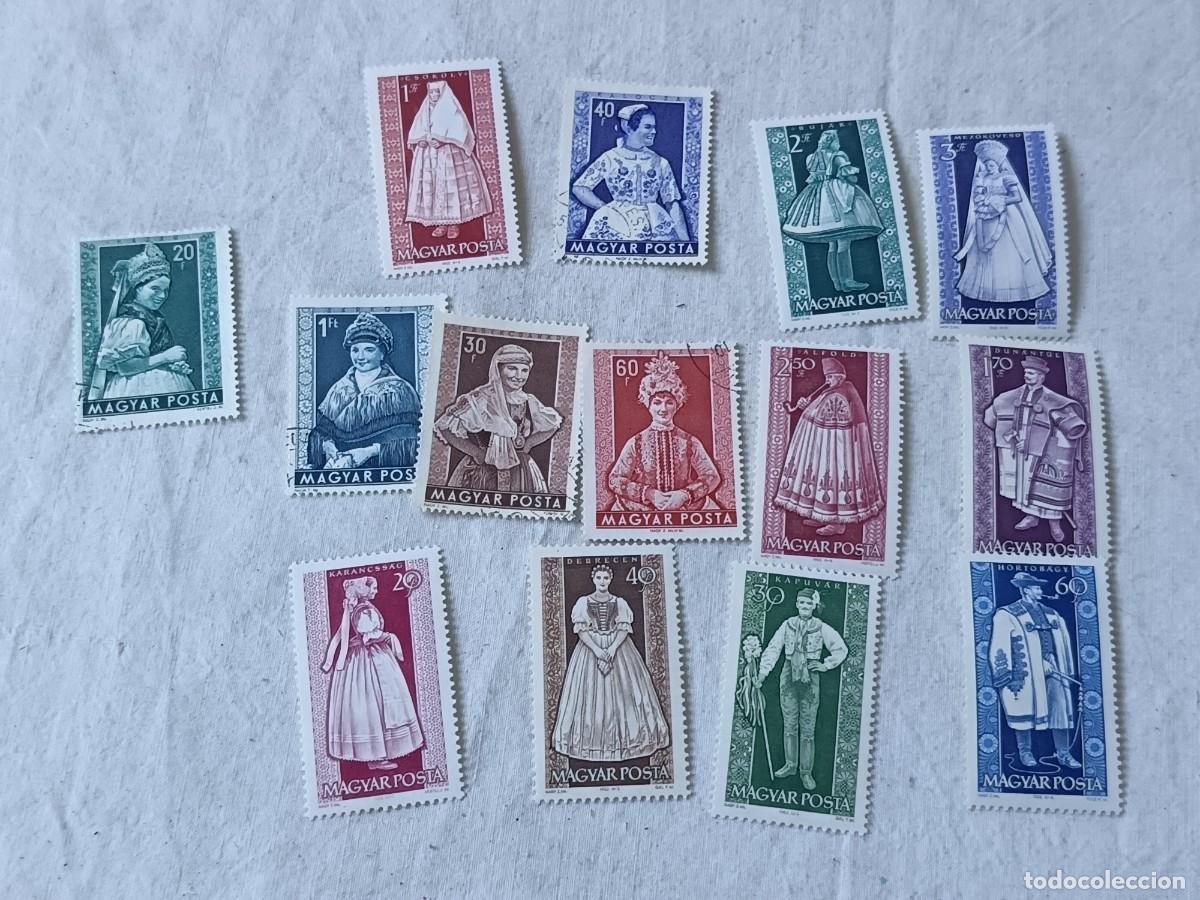 Briefmarken: Lote con sellos extranjeros, Hungr&iacute;a
