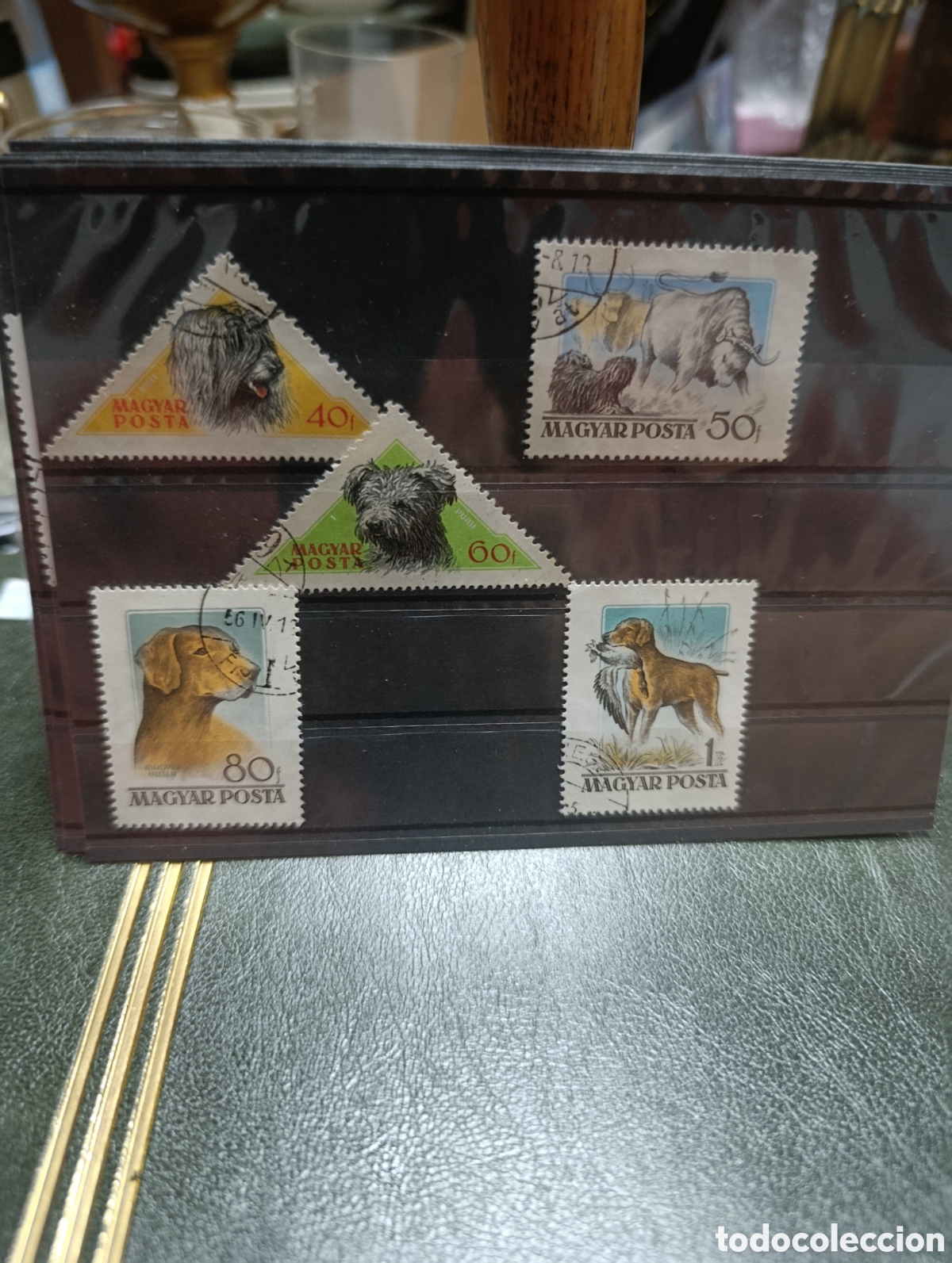 Sellos: Serie sellos razas caninas Hungr&iacute;a.
