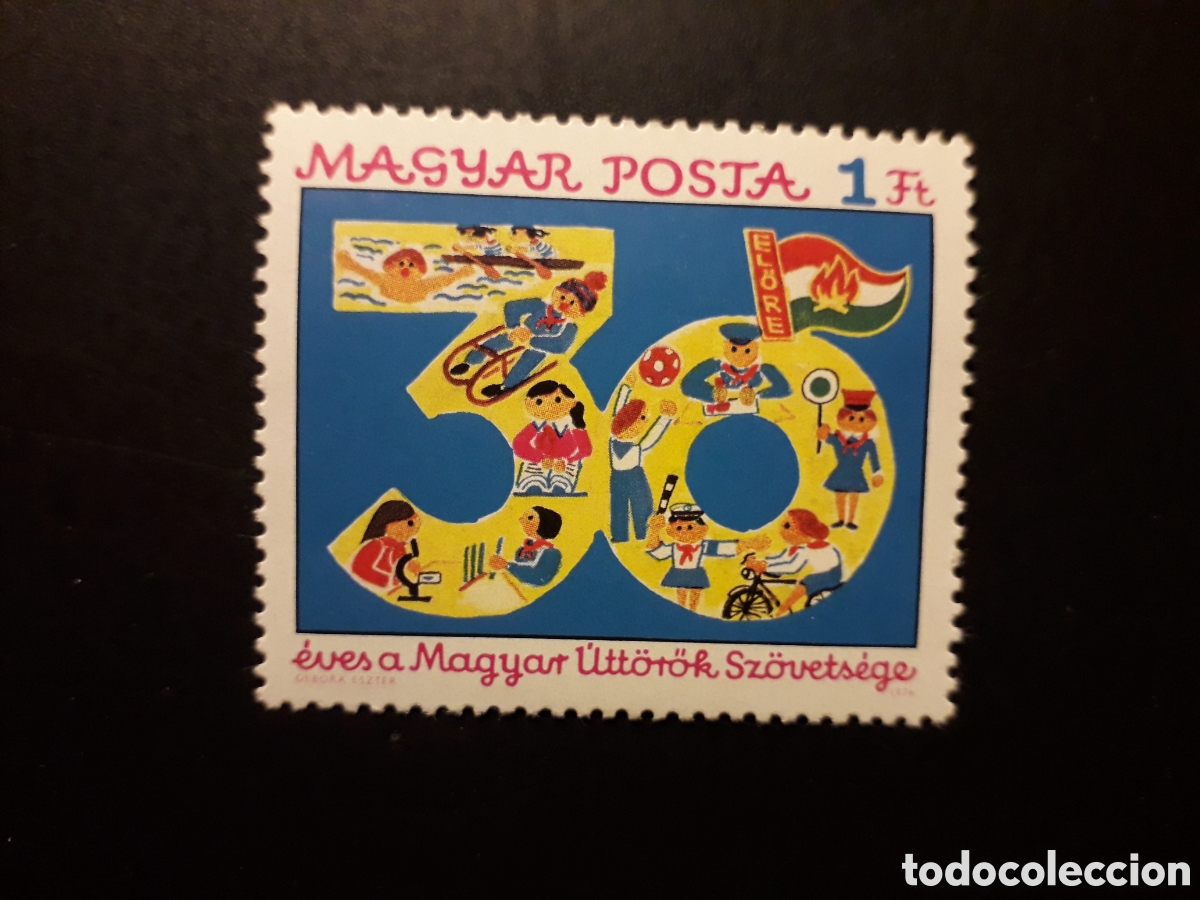 Sellos: HUNGR&Iacute;A YVERT 2499 SERIE COMPLETA NUEVA *** 1976 PIONEROS, SCOUTS PEDIDO M&Iacute;NIMO 3&euro;