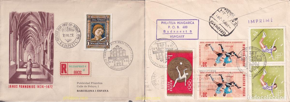 Sellos: 720830 USED HUNGRIA 1972 500 ANIVERSARIO DE LA MUERTE DE JANUS PANNONIUS
