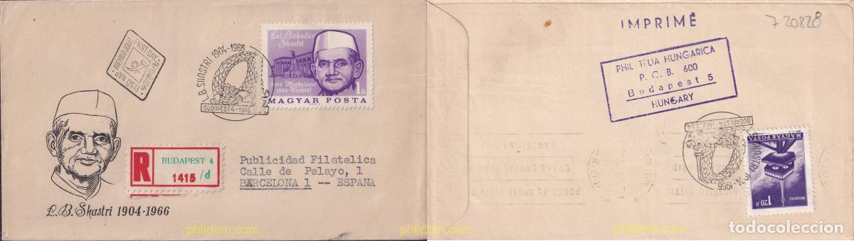Sellos: 720828 USED HUNGRIA 1966 PERSONAJE