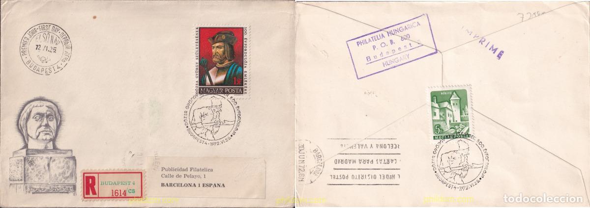 Sellos: 720808 USED HUNGRIA 1972 ANIVERSARIO