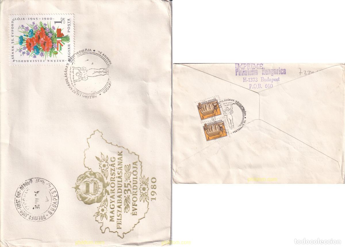 Sellos: 722418 USED HUNGRIA 1980 35 ANIVERSARIO DE LA LIBERACION
