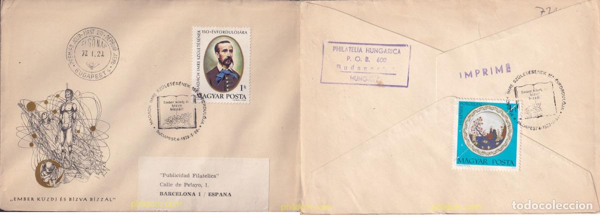 Sellos: 721110 USED HUNGRIA 1973 PERSONAJE