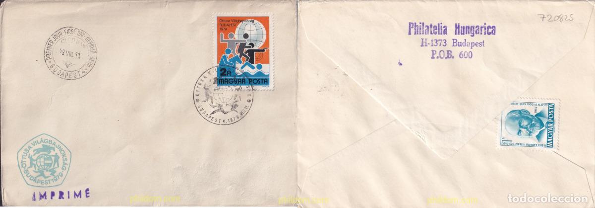 Sellos: 720825 USED HUNGRIA 1979 CAMPEONATO DEL MUNDO DE PENTATHLON EN BUDAPEST
