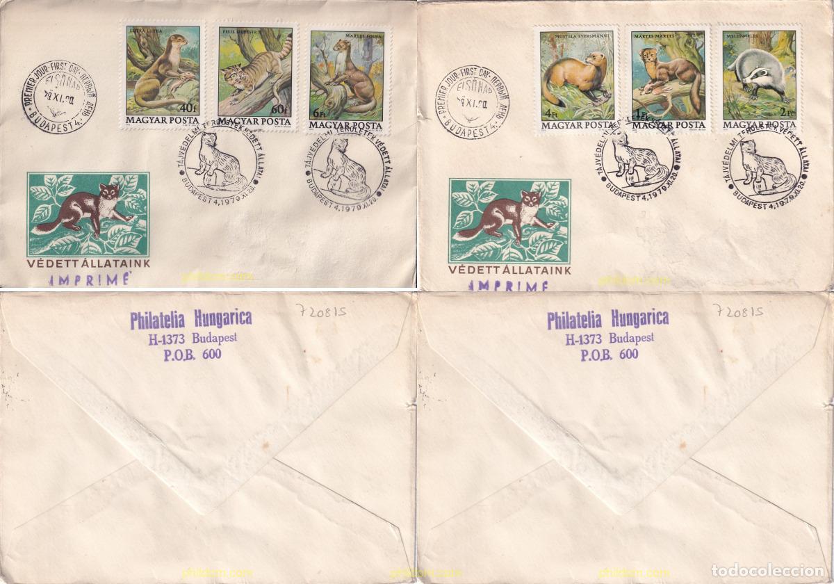 Sellos: 720815 USED HUNGRIA 1979 FAUNA
