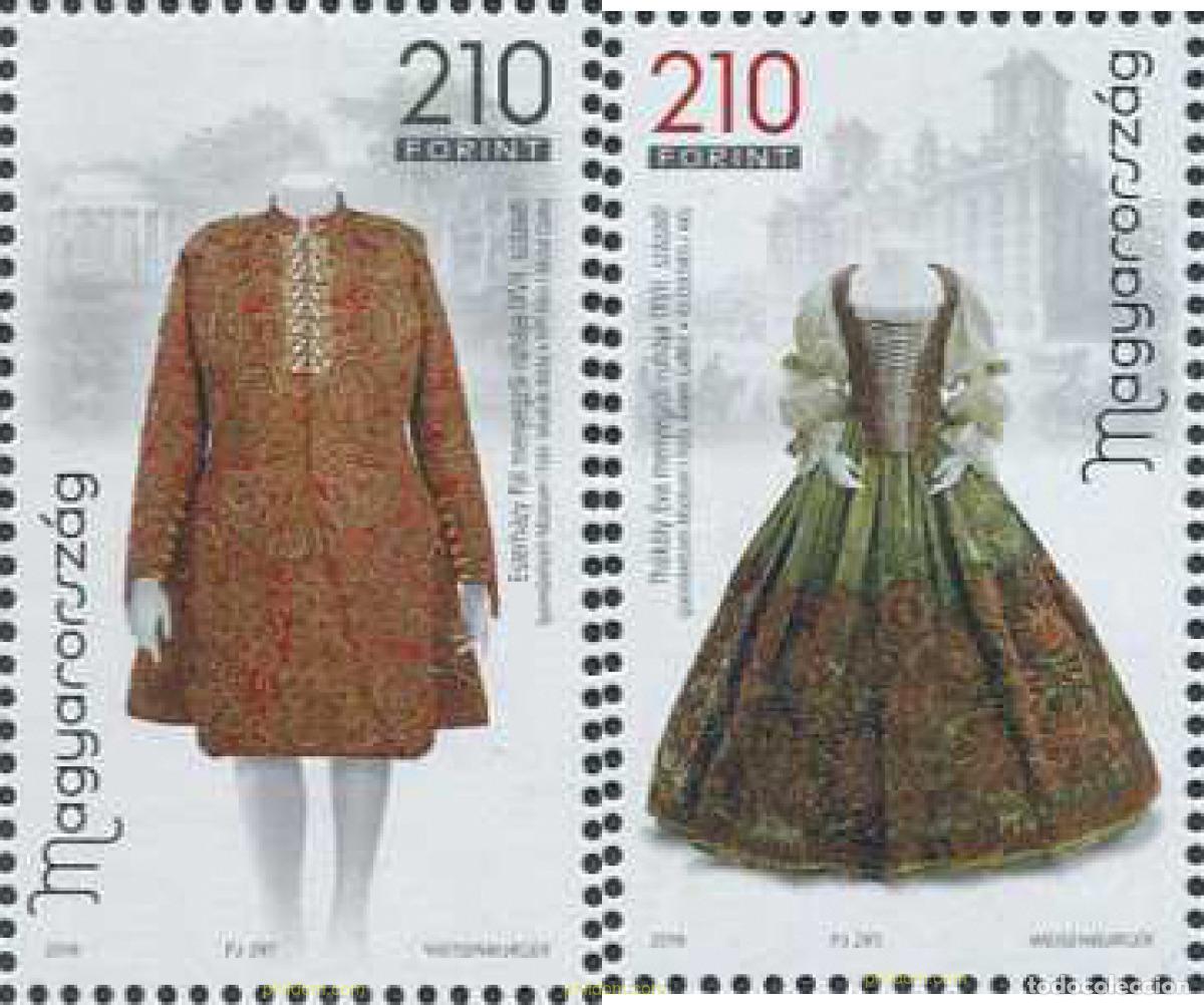 Sellos: 605437 MNH HUNGRIA 2018 HISTORIA DEL VESTIDO